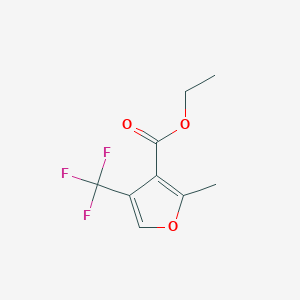 Ethyl 2-methyl-4-(trifluoromethyl)furan-3-carboxylate