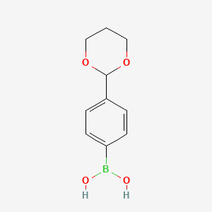 [4-(1,3-Dioxan-2-yl)phenyl]boronic acid
