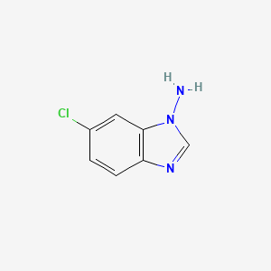 6-Chloro-1H-benzimidazol-1-amine