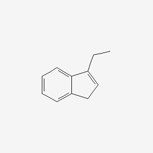 molecular formula C11H12 B1625897 3-乙基-1H-茚 CAS No. 2294-91-9