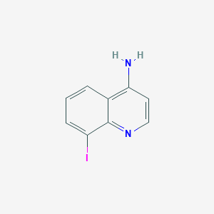 molecular formula C9H7IN2 B1625905 8-Iodoquinolin-4-amine CAS No. 65340-76-3