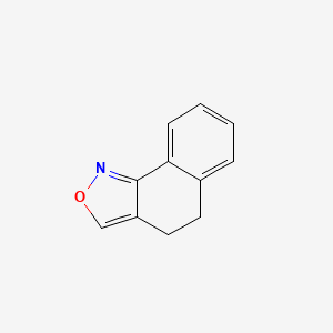 molecular formula C11H9NO B1625906 4,5-Dihydro-naphtho[1,2-c]isoxazole CAS No. 66417-91-2