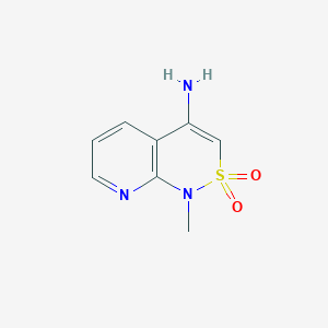 1-Methyl-2,2-dioxopyrido[2,3-c]thiazin-4-amine