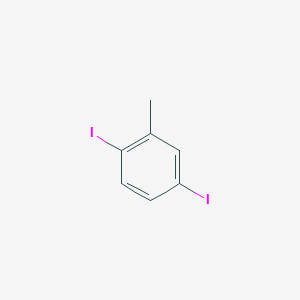 molecular formula C7H6I2 B1625921 1,4-Diiodo-2-methylbenzene CAS No. 75838-38-9