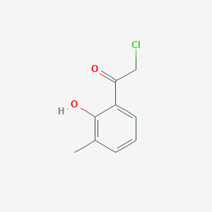 2-Chloro-1-(2-hydroxy-3-methylphenyl)ethanone
