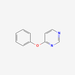 molecular formula C10H8N2O B1625929 4-Phenoxypyrimidine CAS No. 78430-23-6