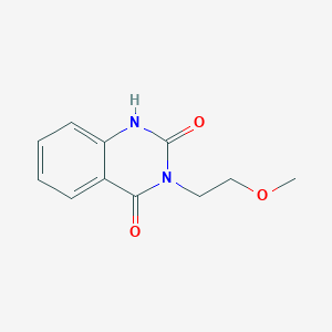 molecular formula C11H12N2O3 B1625930 3-(2-Methoxyethyl)quinazoline-2,4(1H,3H)-dione CAS No. 77093-97-1