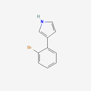 3-(2-bromophenyl)-1H-pyrrole
