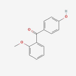 (4-Hydroxyphenyl)(2-methoxyphenyl)methanone