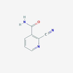 molecular formula C7H5N3O B1625935 2-Cyanopyridine-3-carboxamide CAS No. 23649-22-1