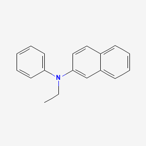 molecular formula C18H17N B1625941 N-ethyl-N-phenylnaphthalen-2-amine CAS No. 6364-03-0