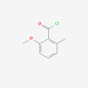 molecular formula C9H9ClO2 B1625947 2-甲氧基-6-甲基苯甲酰氯 CAS No. 50463-84-8