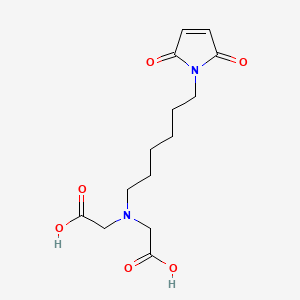 molecular formula C14H20N2O6 B1625954 N-(carboxymethyl)-N-[6-(2,5-dihydro-2,5-dioxo-1H-pyrrol-1-yl)hexyl]-Glycine CAS No. 445390-53-4