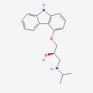 molecular formula C18H22N2O2 B1625958 (+)-Carazolol CAS No. 78859-34-4