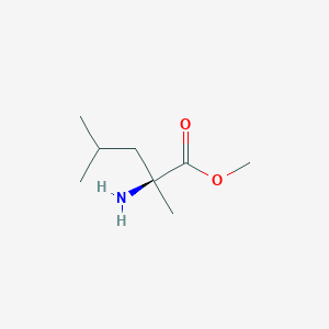 molecular formula C8H17NO2 B1625995 L-alpha-Methylleucine methyl ester CAS No. 873924-30-2