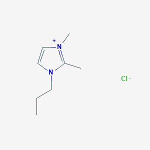 molecular formula C8H15ClN2 B1625996 1,2-Dimethyl-3-propylimidazolium chloride CAS No. 98892-74-1