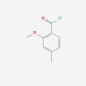 molecular formula C9H9ClO2 B1626004 2-甲氧基-4-甲基苯甲酰氯 CAS No. 51671-69-3