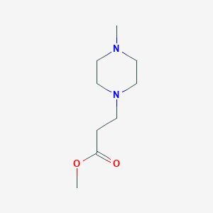 molecular formula C9H18N2O2 B1626015 Methyl 3-(4-Methylpiperazin-1-yl)propanoate CAS No. 33544-40-0