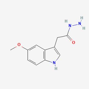 2-(5-methoxy-1H-indol-3-yl)acetohydrazide