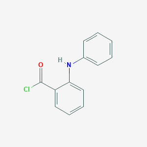 molecular formula C13H10ClNO B1626019 Benzoyl chloride, 2-(phenylamino)- CAS No. 57623-73-1