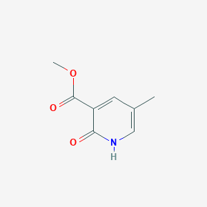 molecular formula C8H9NO3 B1626037 Methyl 2-hydroxy-5-methylnicotinate CAS No. 66909-32-8