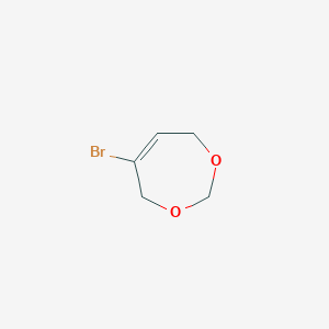 molecular formula C5H7BrO2 B1626047 5-Bromo-4,7-dihydro-[1,3]dioxepine CAS No. 61253-91-6