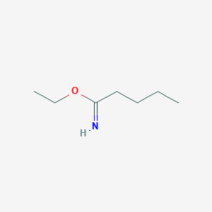 molecular formula C7H15NO B1626049 Ethyl pentanimidate CAS No. 999-09-7