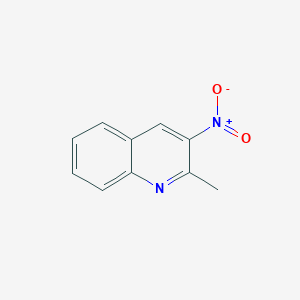 molecular formula C10H8N2O2 B1626080 2-Methyl-3-nitroquinoline CAS No. 75353-77-4