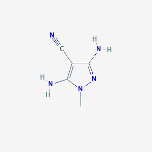 3,5-diamino-1-methyl-1H-pyrazole-4-carbonitrile