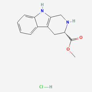 molecular formula C13H15ClN2O2 B1626086 H-Tpi-ome hcl CAS No. 79815-18-2
