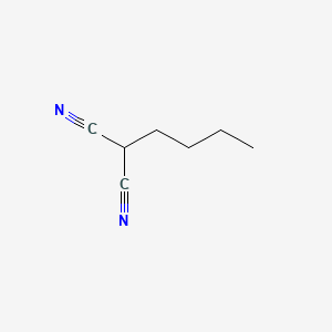 molecular formula C7H10N2 B1626094 2-Butylpropanedinitrile CAS No. 7391-58-4