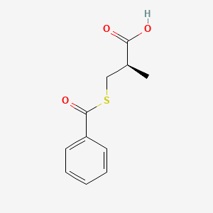 (R)-3-(Benzoylthio)-2-methylpropionic acid