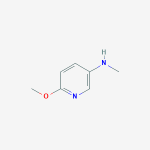 molecular formula C7H10N2O B1626134 6-甲氧基-N-甲基吡啶-3-胺 CAS No. 61771-67-3