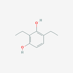 molecular formula C10H14O2 B1626146 2,4-Diethyl-1,3-benzenediol CAS No. 52959-33-8