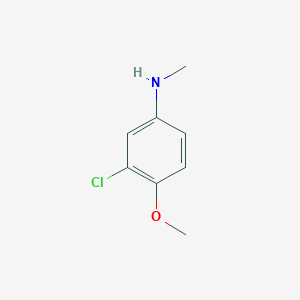 3-chloro-4-methoxy-N-methylaniline