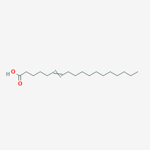 molecular formula C18H34O2 B162617 亚麻油酸 CAS No. 593-39-5