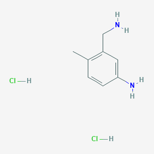 5-Amino-2-methyl-benzenemethanamine dihydrochloride