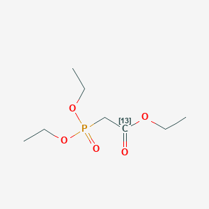 molecular formula C8H17O5P B1626190 Triethyl phosphonoacetate-1-13C CAS No. 61203-67-6