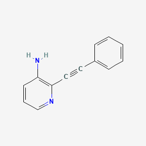 molecular formula C13H10N2 B1626212 3-Amino-2-(Phenylethynyl)pyridine CAS No. 288254-71-7