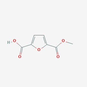 molecular formula C7H6O5 B1626214 5-(Methoxycarbonyl)furan-2-carboxylic acid CAS No. 6750-85-2