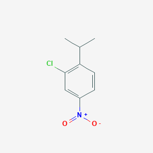 molecular formula C9H10ClNO2 B1626230 2-Chloro-1-isopropyl-4-nitrobenzene CAS No. 52756-37-3
