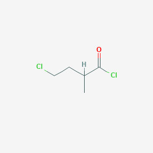 molecular formula C5H8Cl2O B1626232 4-氯-2-甲基丁酰氯 CAS No. 51708-72-6