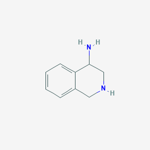 molecular formula C9H12N2 B1626243 1,2,3,4-Tetrahydroisoquinolin-4-amine CAS No. 681448-81-7