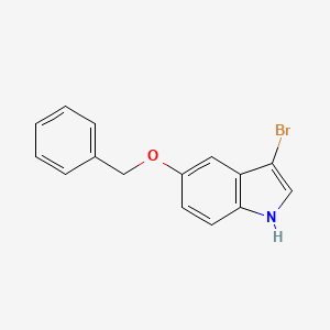 molecular formula C15H12BrNO B1626246 5-(Benzyloxy)-3-bromo-1H-indole CAS No. 569337-39-9