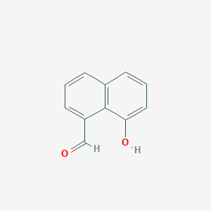 molecular formula C11H8O2 B1626252 8-Hydroxy-1-naphthaldehyde CAS No. 35689-26-0