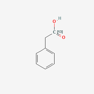 molecular formula C8H8O2 B1626253 Phenylacetic acid-1-13C CAS No. 57825-33-9