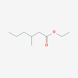 molecular formula C9H18O2 B1626260 乙酸3-甲基己酸乙酯 CAS No. 41692-47-1