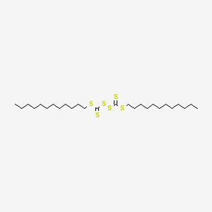 molecular formula C26H50S6 B1626277 双(十二烷基硫代羰基)二硫化物 CAS No. 870532-86-8