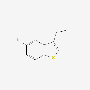 molecular formula C10H9BrS B1626281 5-溴-3-乙基-1-苯并噻吩 CAS No. 900508-78-3