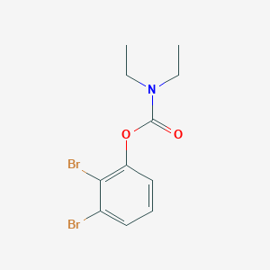 molecular formula C11H13Br2NO2 B1626284 2,3-Dibromophenyl N,N-diethylcarbamate CAS No. 863870-80-8